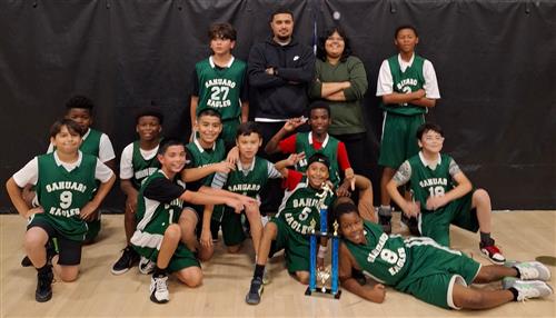 2025-26 WESD 5-6 Boys' Basketball Champions Div. II - Sahuaro